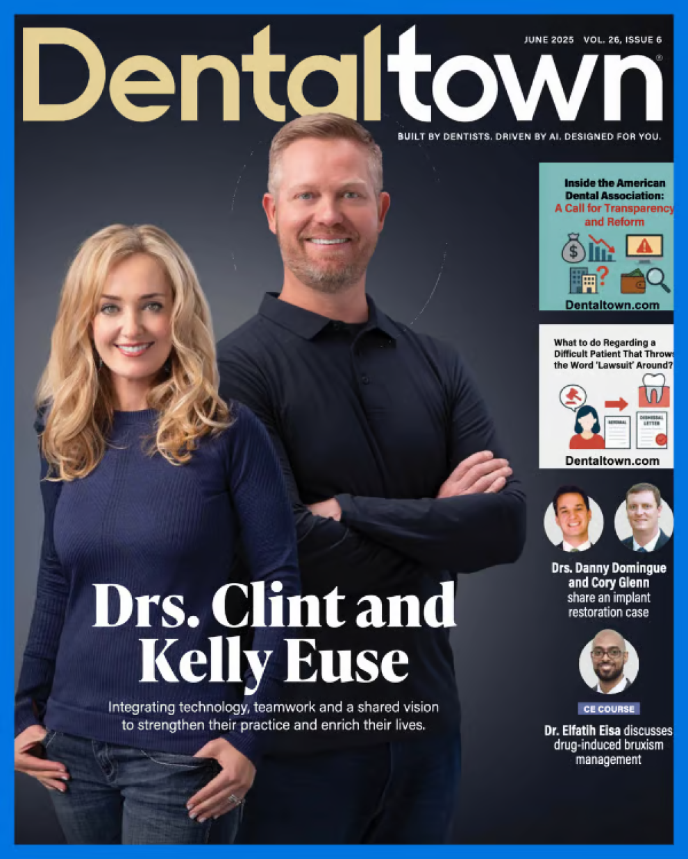 This month, Dentaltown magazine spotlights the husband-and-wife team behind Advanced Dentistry by Design in Carson City, Nevada.