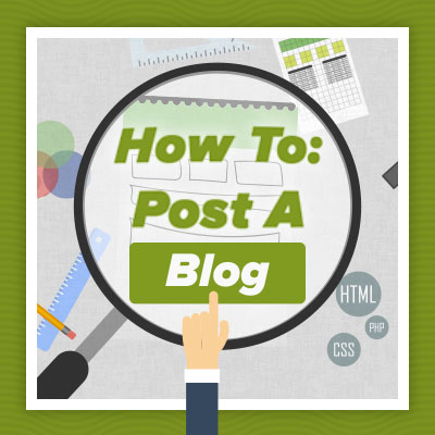 How to Post a Blog