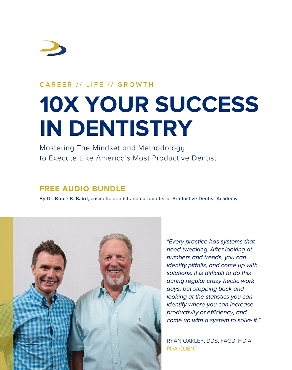 10X YOUR SUCCESS IN DENTISTRY Whitepaper
