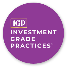 Investment Grade Practices™ (IgP) Logo